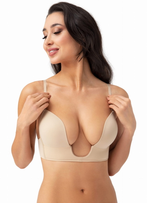 Sutien push-up cocktail GORSENIA.1144 bej