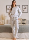 Pijama călduroasă dama DOCTOR NAP PM.5247 GREY