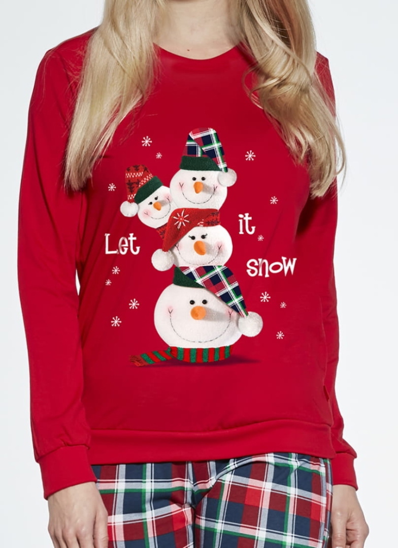 Pijama pentru fete 1423 LET IT SNOW