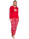 Pijama dama CORNETTE.1147 TIME FOR US 2 RED