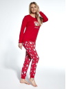 Pijama dama CORNETTE.1147 TIME FOR US 2 RED