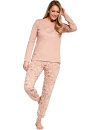 Pijama dama CORNETTE.1102 SMILE BEIGE