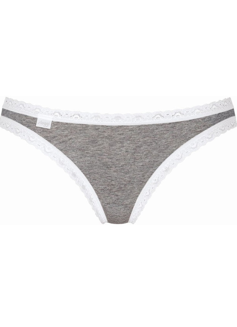 Női bugyi SLOGGI 24/7 WEEKEND TANGA C3P WHITE - LIGHT COMBINATION