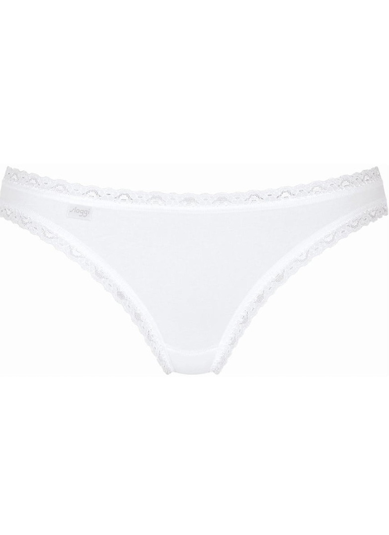 Női bugyi SLOGGI 24/7 WEEKEND TANGA C3P WHITE - LIGHT COMBINATION