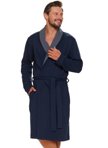 Férfi köntös DOCTOR NAP SMW.5283 NAVY BLUE