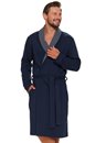 Pánský župan DOCTOR NAP SMW.5283 NAVY BLUE