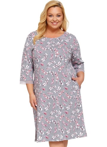 Cămașă de noapte DOCTOR NAP TB.5286 GREY