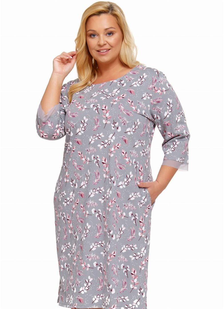 Noční košile DOCTOR NAP TB.5286 GREY