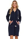 Halat dama DOCTOR NAP SMZ.4508 NAVY BLUE