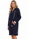 Dámský župan DOCTOR NAP SMZ.4508 NAVY BLUE