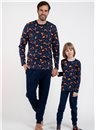 Pyžamový komplet pro otce a syna FOX