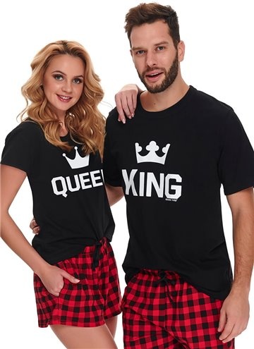 Zestaw piżam dla króla i królowej