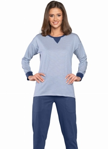 Dámské pyžamo ITALIAN FASHION NICEA tmavě modrá