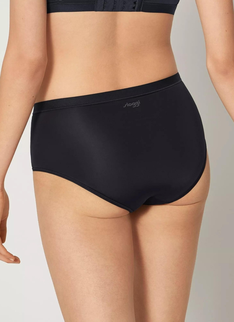 Chiloți dama SLOGGI WOW COMFORT 2.0 HIGH WAIST BRIEF BLACK