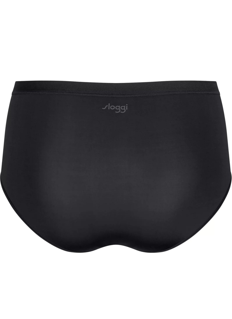 Majtki damskie sloggi WOW Comfort 2.0 High Waist Brief BLACK