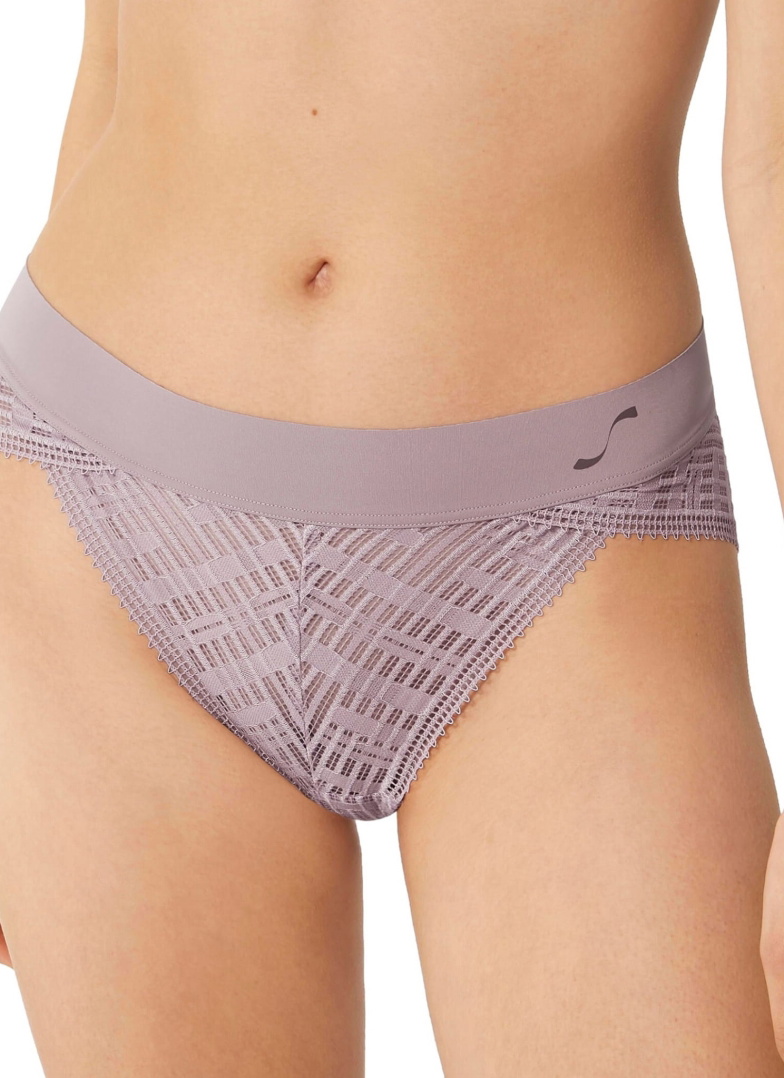 Dámské kalhotky SLOGGI S SEVEN HIGH LEG BRIEF SEA FOG