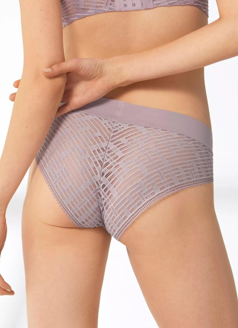 Chiloți dama SLOGGI S SEVEN HIGH LEG BRIEF SEA FOG