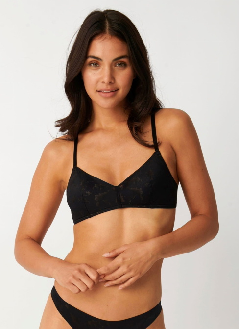 Melltartó SLOGGI ZERO LACE 2.0 BRALETTE BLACK