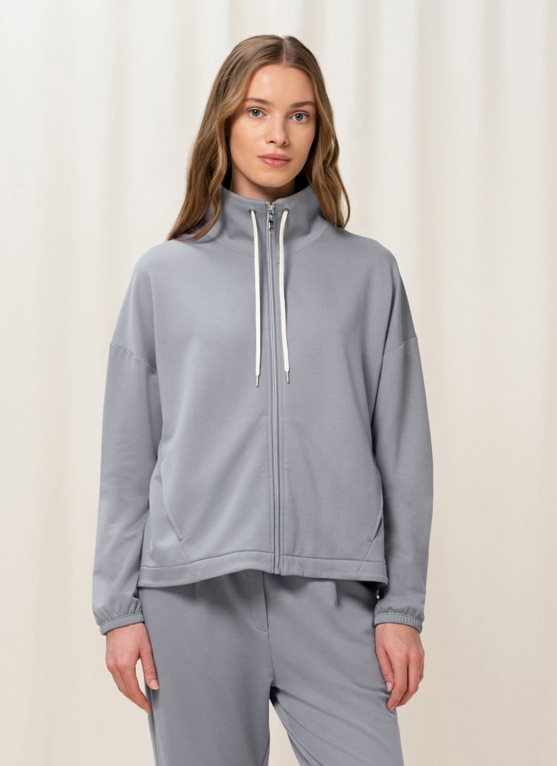 Mikina TRIUMPH THERMAL TRACKSUIT TOP X MORANDI GREY