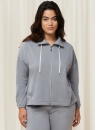 Mikina TRIUMPH THERMAL TRACKSUIT TOP X MORANDI GREY