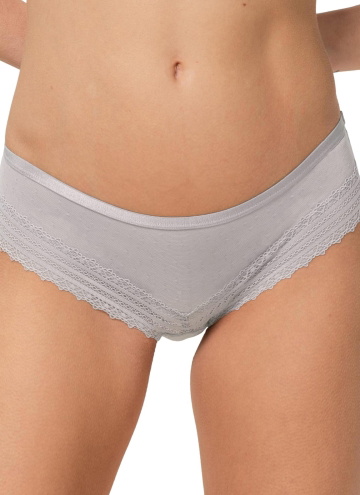 Chiloți pentru femei TRIUMPH TEMPTING TULLE 01 HIPSTER WARM STONE