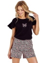 Pijama dama TARO.1585 negru