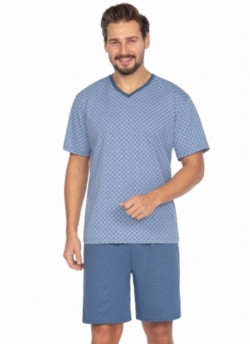 Pánské pyžamo REGINA.1261 modrá