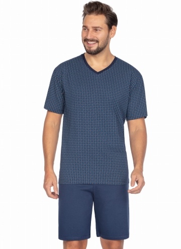 Pánské pyžamo REGINA.1261 tmavě modrá