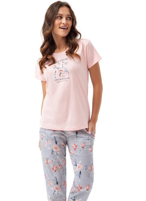 Pijama dama LUNA.1312 roz