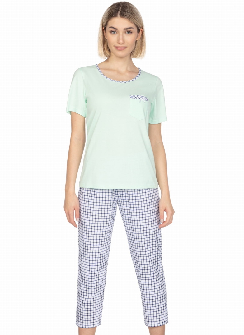 Pijama dama REGINA.1315 verde