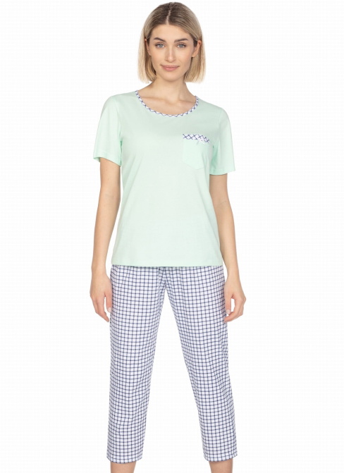 Pijama dama REGINA.1315 verde