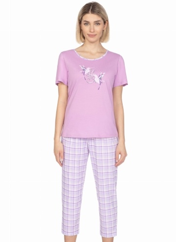 Dámské pyžamo REGINA.1270 fialová