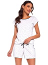 Pijama dama CORNETTE.1627 alb