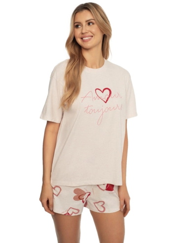 Pijama pentru femei HENDERSON AMOUR roz