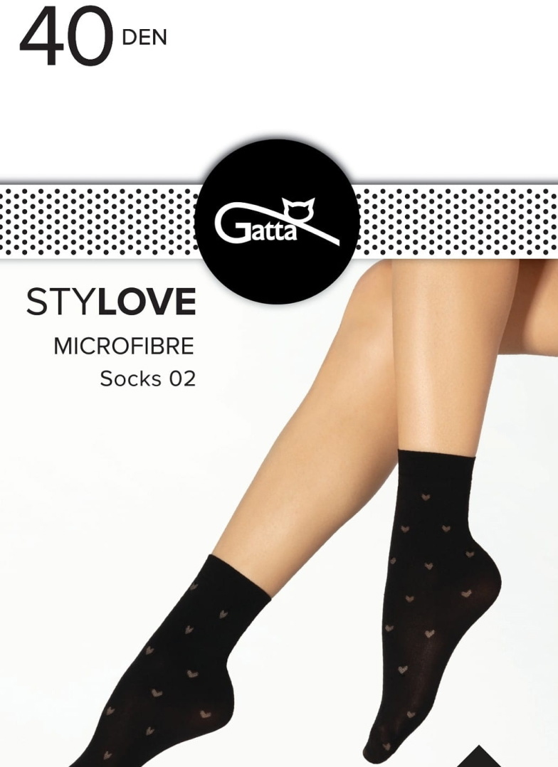 Șosete GATTA STYLOVE 40 DEN negru