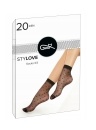 Ponožky GATTA STYLOVE 20 DEN černá