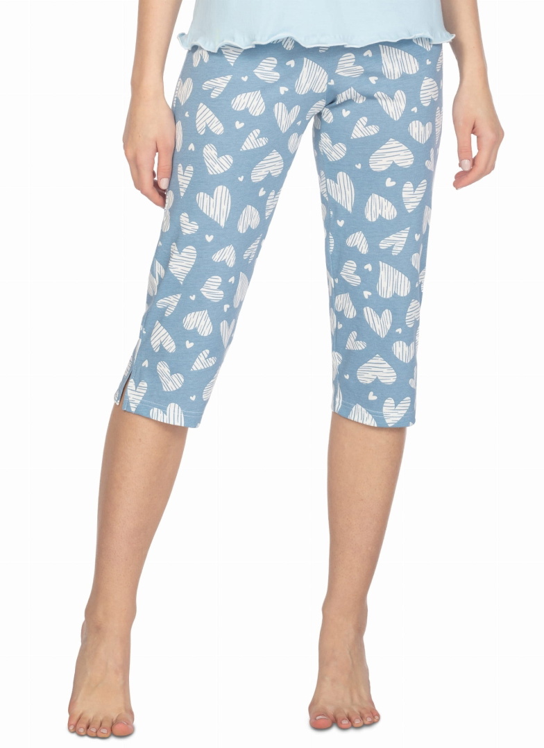 Pijama dama REGINA.1342 albastru