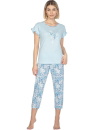 Pijama dama REGINA.1345 albastru