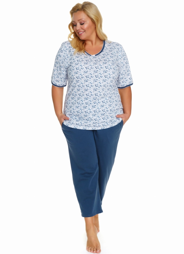 Pijama dama DOCTOR NAP PB.5290 NAVY BLOOM