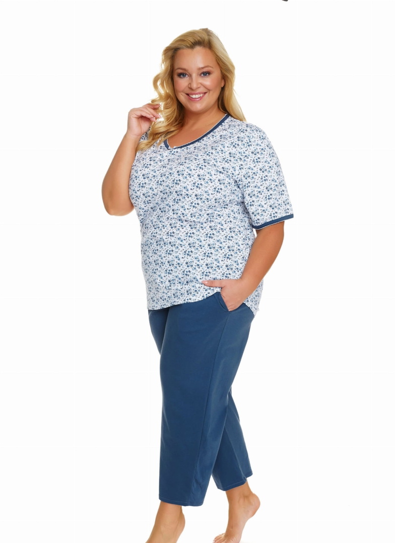 Pijama dama DOCTOR NAP PB.5290 NAVY BLOOM