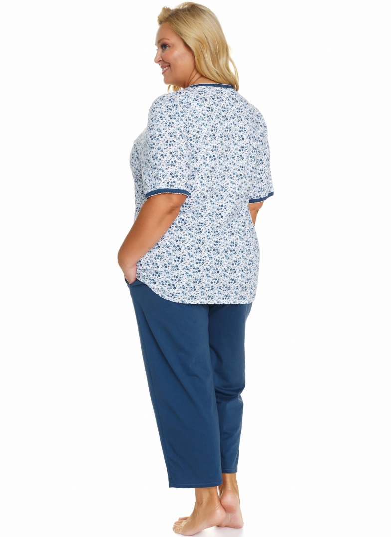 Pijama dama DOCTOR NAP PB.5290 NAVY BLOOM