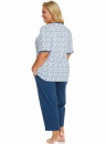 Pijama dama DOCTOR NAP PB.5290 NAVY BLOOM