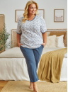 Pijama dama DOCTOR NAP PB.5290 NAVY BLOOM