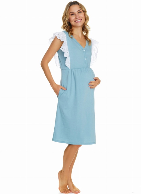 Női hálóing DOCTOR NAP TCB.5363 ICE BLUE