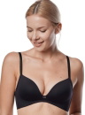 Sutien push-up fără balene NIPPLEX.1057 negru