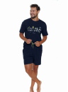 Pijama bărbați DOCTOR NAP PMB.5355 NAVY BLUE