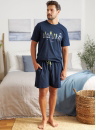 Pijama bărbați DOCTOR NAP PMB.5355 NAVY BLUE