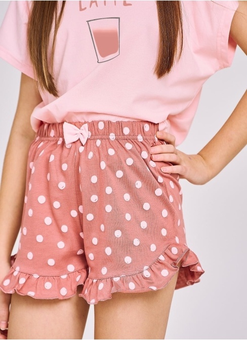 Dívčí pyžamo TARO.1543 meruňková
