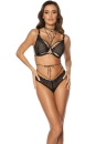 Sutien soft KINGA SC-1077 TIE ALICE negru