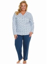 Pijama dama DOCTOR NAP PB.5282 NAVY BLOOM